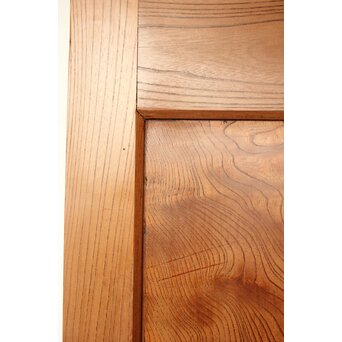 上杢 欅一枚板蔵戸　W093Y 