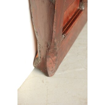 総欅 格子蔵戸　W094YD 