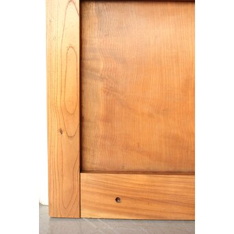 総欅 網の升格子蔵戸　W095YD 