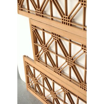 蜀江組子 引戸 4枚1組　R0294 