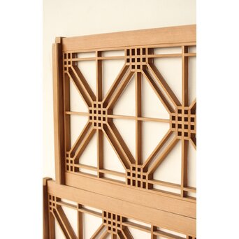 蜀江組子 引戸 4枚1組　R0294 綺麗な白木です