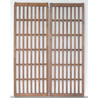 太格子戸 2枚1組　L1087 B面　両面同じデザイン