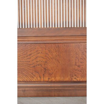 ガラス入 格子戸 3枚1組　L1091 美しい杢目の腰板