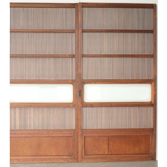 ガラス入 格子戸 3枚1組　L1091 