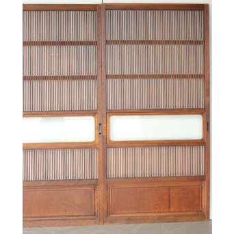 ガラス入 格子戸 3枚1組　L1091 