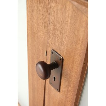 ハイサイズ 観音開 ガラスドア 2枚1組　GD0170Y ノブも動きます