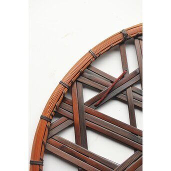 武関節雲 竹工芸 色紙掛　U327 