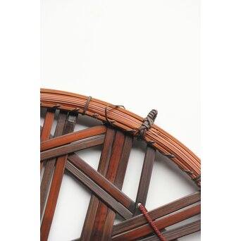 武関節雲 竹工芸 色紙掛　U327 