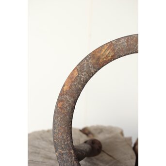 大西清右衛門 作 鉄製 鴨爪炉五徳 共箱　M356 