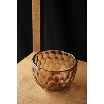 東大寺 筒井寛秀 正倉院御物 瑠璃碗 ガラス茶碗 共箱　Y041 