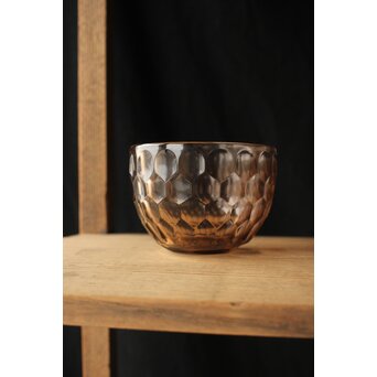 東大寺 筒井寛秀 正倉院御物 瑠璃碗 ガラス茶碗 共箱　Y041 