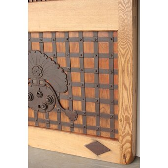 肉厚 巾着金具格子蔵戸　W097 