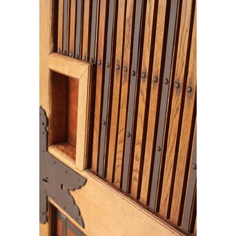 肉厚 巾着金具格子蔵戸　W097 