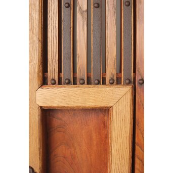 肉厚 巾着金具格子蔵戸　W097 