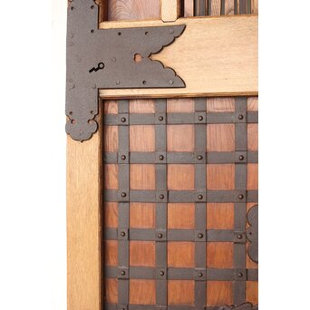 肉厚 巾着金具格子蔵戸　W097 