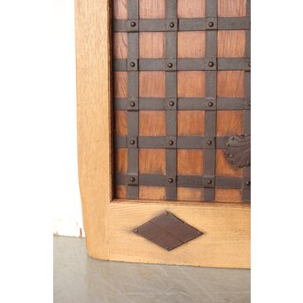 肉厚 巾着金具格子蔵戸　W097 