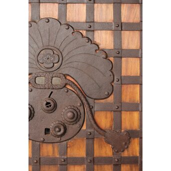 肉厚 巾着金具格子蔵戸　W097 