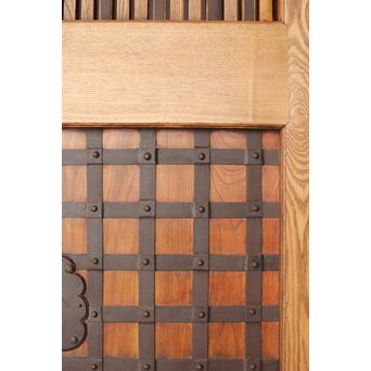 肉厚 巾着金具格子蔵戸　W097 