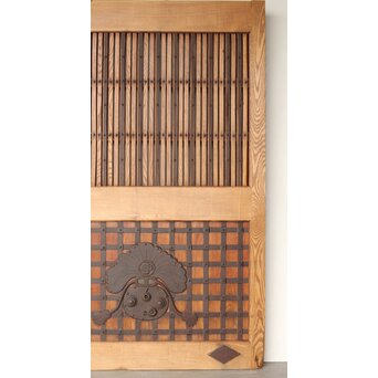肉厚 巾着金具格子蔵戸　W097 