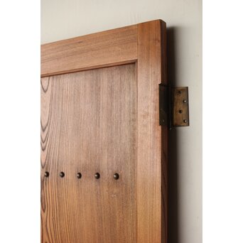 欅の観音扉仕様蔵戸 2枚1組　W098Y 