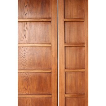 欅の観音扉仕様蔵戸 2枚1組　W098Y 