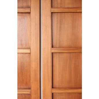 欅の観音扉仕様蔵戸 2枚1組　W098Y 