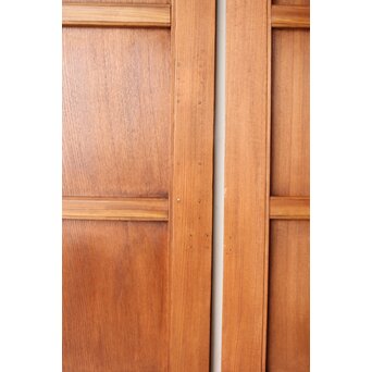 欅の観音扉仕様蔵戸 2枚1組　W098Y 