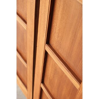 欅の観音扉仕様蔵戸 2枚1組　W098Y 