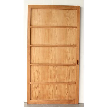 角桟 杉の板戸 3枚1組　B1030Y C　ウラ