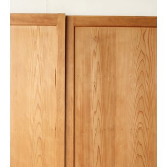 角桟 杉の板戸 3枚1組　B1030Y 