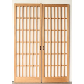 細身 太格子戸 2枚1組　L1092 B面　　同じ表情です