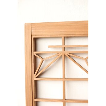 変わり組子 障子欄間引戸 2枚1組　R0297 