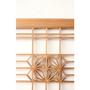 変わり組子 障子欄間引戸 2枚1組　R0297 