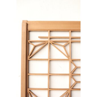 変わり組子 障子欄間引戸 2枚1組　R0297 