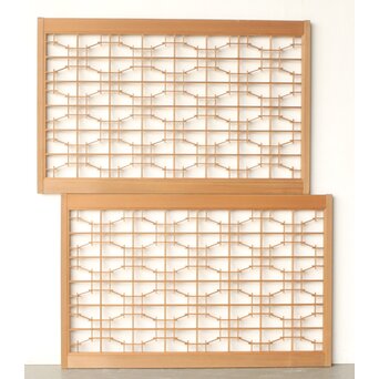 組子引戸 2枚1組　R0298 障子を貼る面