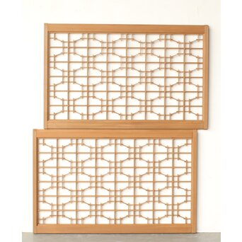 組子引戸 2枚1組　R0298