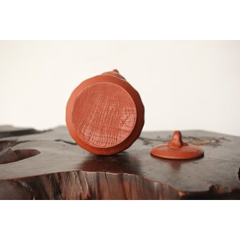 杉江木仙 常滑 朱泥茶注/急須　P341 