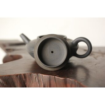 初代か 伊藤赤水 佐渡金山産 無名異製 茶注/急須　P342 