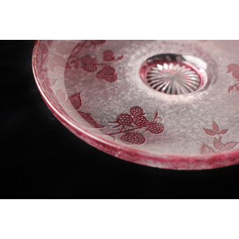 オールドバカラ エグランティエ/エグランチエ Baccarat "Eglantier" 大皿　Y042 