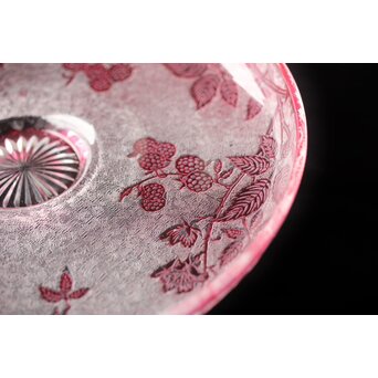 オールドバカラ エグランティエ/エグランチエ Baccarat "Eglantier" 大皿　Y042 