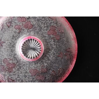 オールドバカラ エグランティエ/エグランチエ Baccarat "Eglantier" 大皿　Y042 