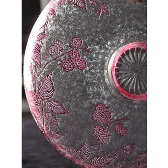 オールドバカラ エグランティエ/エグランチエ Baccarat "Eglantier" 大皿　Y042 