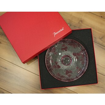 オールドバカラ エグランティエ/エグランチエ Baccarat "Eglantier" 大皿　Y042 