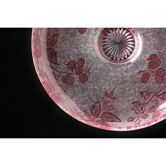 オールドバカラ エグランティエ/エグランチエ Baccarat "Eglantier" 大皿　Y042 