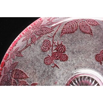 オールドバカラ エグランティエ/エグランチエ Baccarat "Eglantier" 大皿　Y042 