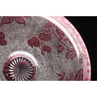 オールドバカラ エグランティエ/エグランチエ Baccarat "Eglantier" 大皿　Y042 