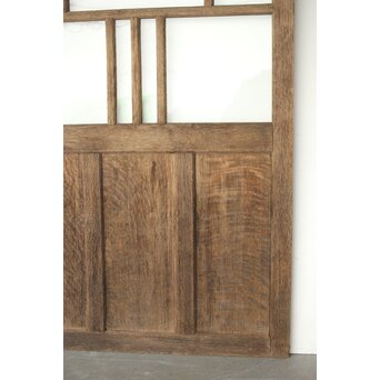 楢のクリアガラス戸 2枚1組　GD0171 