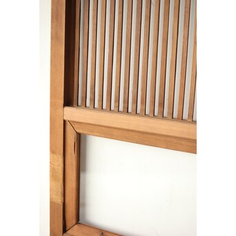 クリアガラス 白木格子戸　L1093 