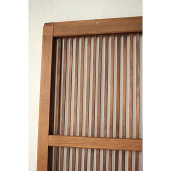 クリアガラス 白木格子戸　L1093 