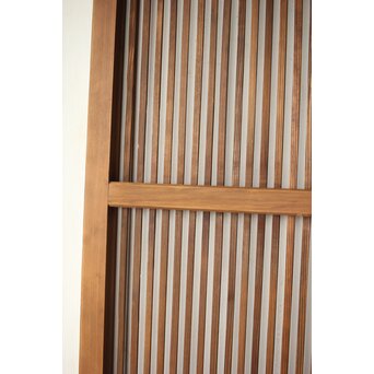 クリアガラス 白木格子戸　L1093 